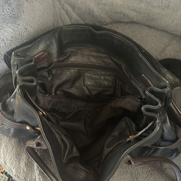 Tiffany and Fred Paris black leather bag gold hardware! Great condition! - Picture 7 of 7